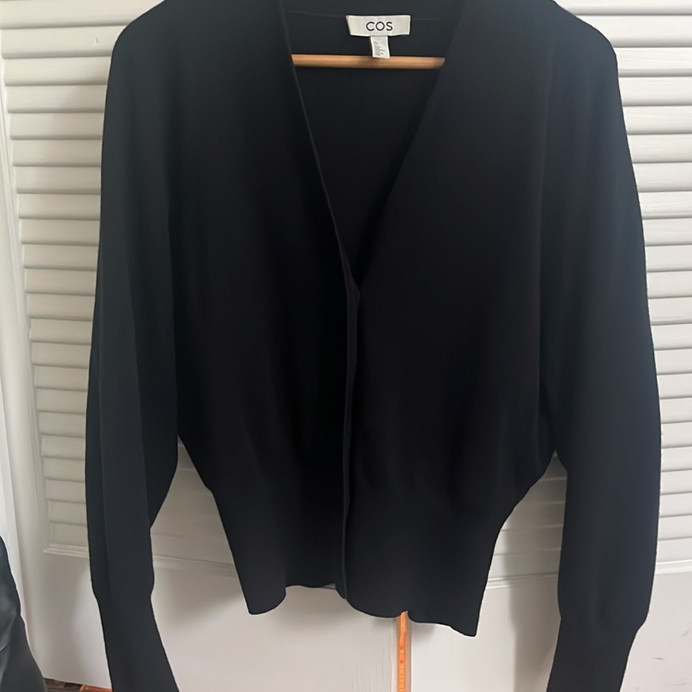 COS Black Cardigan